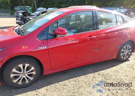 2020 Toyota Prius Prime Le from USA, damaged, VIN JTDKARFP5L3161137